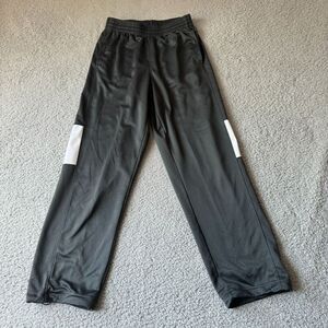 NEW Nike Pants Mens‎ Medium Black Rivalry Basketball Track Athletic Warm Up Gym